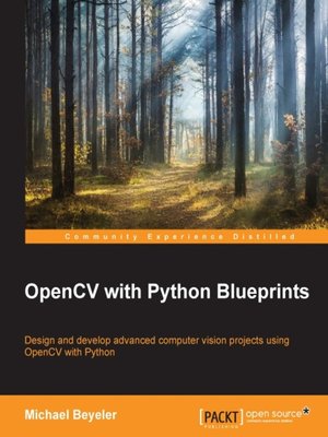 cover image of OpenCV with Python Blueprints